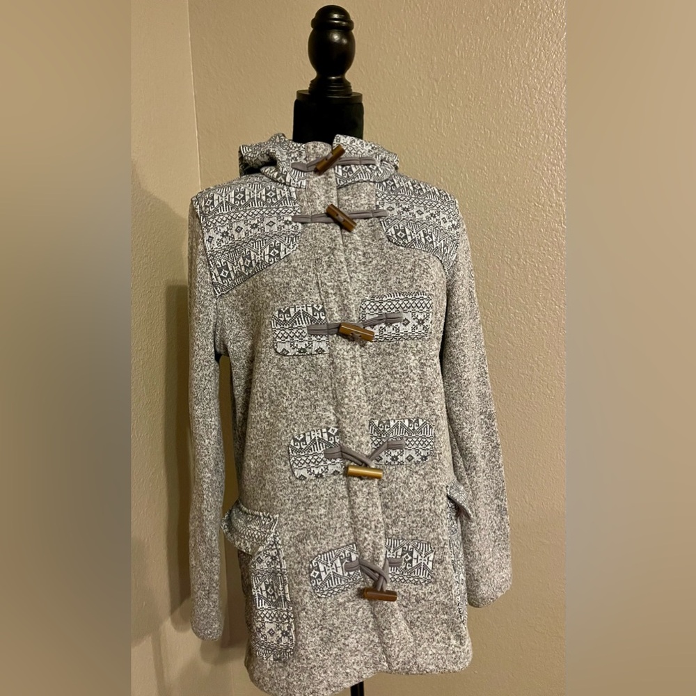 Patagonia Gray Patterned Toggle Jacket - image 6